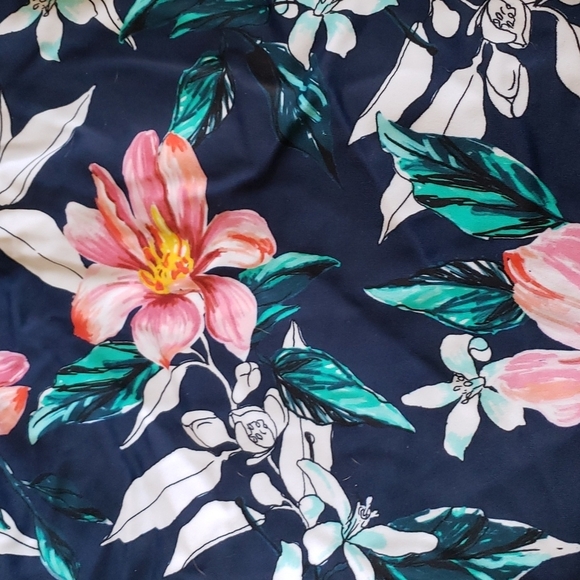 Fantasie Port Maria Underwire Twist Front Tankini Swim Top FS6894 in Ink SZ 32D - Picture 7 of 9